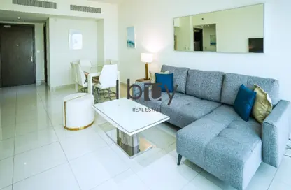 Apartment - 1 Bedroom - 2 Bathrooms for rent in Marina Blue Tower - Marina Square - Al Reem Island - Abu Dhabi