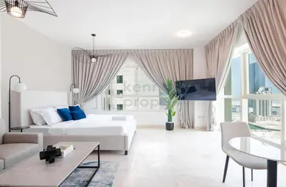 Apartment - Studio - 1 Bathroom for rent in Marina Heights 2 - Marina Square - Al Reem Island - Abu Dhabi