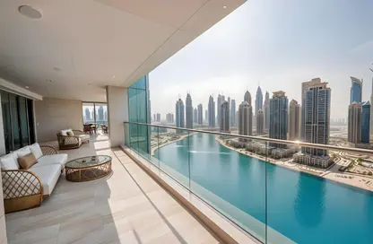 Penthouse - 5 Bedrooms - 6 Bathrooms for rent in Volante - Business Bay - Dubai