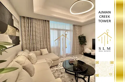 Apartment - 2 Bedrooms - 3 Bathrooms for sale in Ajman Creek Towers - Al Rashidiya 1 - Al Rashidiya - Ajman