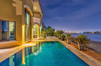 Villa - 4 Bedrooms - 4 Bathrooms for rent in Garden Homes Frond C - Garden Homes - Palm Jumeirah - Dubai