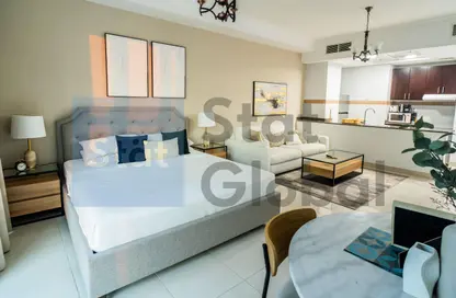 Apartment - 1 Bathroom for rent in The Court Tower - Business Bay - Dubai