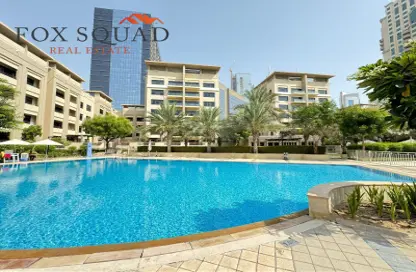 Apartment - 3 Bedrooms - 2 Bathrooms for rent in Al Ghaf 1 - Al Ghaf - Greens - Dubai