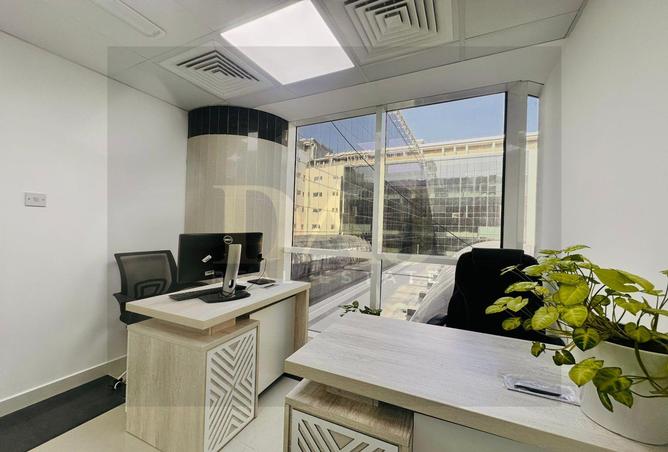 Office Space - Studio - 1 Bathroom for rent in Business Atrium Building - Oud Metha - Bur Dubai - Dubai