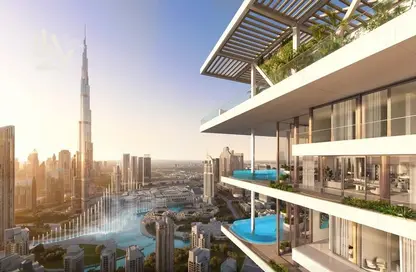 Apartment - 3 Bedrooms - 4 Bathrooms for sale in Fairmont Residences Solara Tower - Downtown Dubai - Dubai