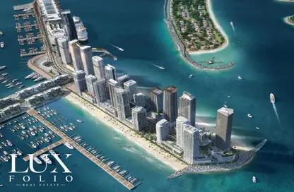 Apartment - 1 Bedroom - 1 Bathroom for sale in Beachgate by Address - EMAAR Beachfront - Dubai Harbour - Dubai