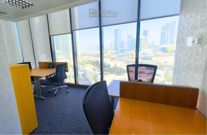 Office Space - Studio - 4 Bathrooms for rent in Tamouh Tower - Marina Square - Al Reem Island - Abu Dhabi