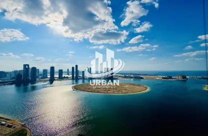 Apartment - 3 Bedrooms - 4 Bathrooms for rent in Beach Tower 2 - Al Khan Lagoon - Al Khan - Sharjah