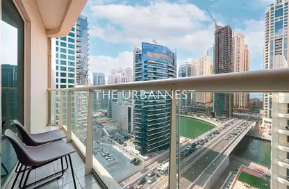 Apartment - 2 Bedrooms - 2 Bathrooms for rent in Marina View Tower A - Marina View - Dubai Marina - Dubai