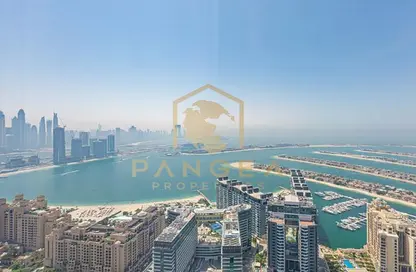 Apartment - 1 Bedroom - 2 Bathrooms for rent in The Palm Tower - Palm Jumeirah - Dubai