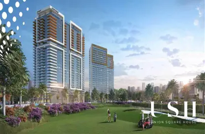 Apartment - 2 Bedrooms - 2 Bathrooms for sale in Golf Gate 2 - DAMAC Hills - Dubai