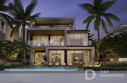 Villa - 6 Bedrooms - 7 Bathrooms for sale in Frond D - Garden Homes - Palm Jebel Ali - Dubai