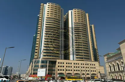 Apartment - 2 Bedrooms - 3 Bathrooms for rent in Horizon Towers - Ajman Downtown - Ajman