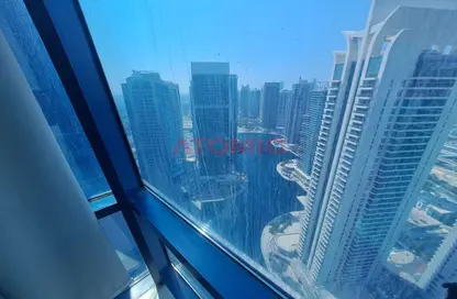 Office Space - Studio - 1 Bathroom for rent in Jumeirah Bay X2 - JLT Cluster X - Jumeirah Lake Towers - Dubai