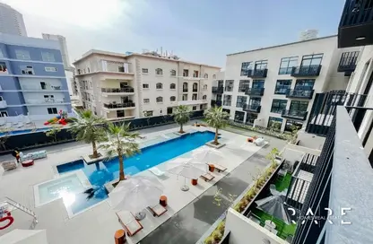 Apartment - 1 Bedroom - 2 Bathrooms for rent in Beverly Residence - Jumeirah Village Circle - Dubai