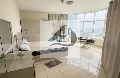 Apartment - 1 Bedroom - 2 Bathrooms for rent in Orient Tower 2 - Orient Towers - Al Bustan - Ajman