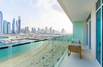 Apartment - 1 Bedroom - 1 Bathroom for rent in Sunrise Bay - EMAAR Beachfront - Dubai Harbour - Dubai