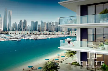 Apartment - 3 Bedrooms - 3 Bathrooms for sale in Beach Mansion - EMAAR Beachfront - Dubai Harbour - Dubai