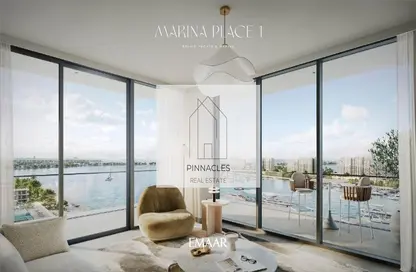 Apartment - 3 Bedrooms - 4 Bathrooms for sale in Marina Place - Mina Rashid - Dubai