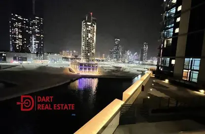 Pool image for: Apartment - 2 Bedrooms - 3 Bathrooms for rent in Canal Residence - Al Reem Island - Abu Dhabi, Image 1