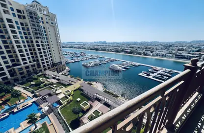 Apartment - 2 Bedrooms - 4 Bathrooms for rent in Marina Residences 3 - Marina Residences - Palm Jumeirah - Dubai