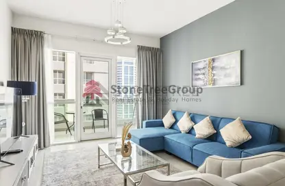 Apartment - 1 Bedroom - 1 Bathroom for rent in Marina Pinnacle - Dubai Marina - Dubai