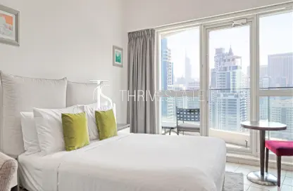 Apartment - 1 Bedroom - 1 Bathroom for rent in Safeer Tower - Dubai Marina - Dubai