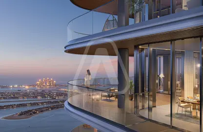 Apartment - 1 Bedroom - 1 Bathroom for sale in Bayview - EMAAR Beachfront - Dubai Harbour - Dubai