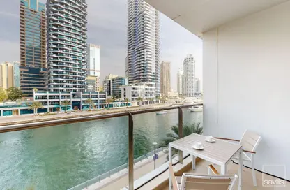 شقة - 2 غرف نوم - 3 حمامات للبيع في برج التألق 1 - أبراج البريق - دبي مارينا - دبي