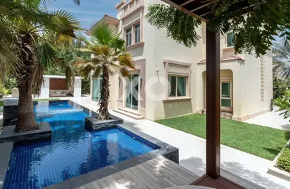 Villa - 4 Bedrooms - 5 Bathrooms for rent in Entertainment Foyer - Mediterranean Clusters - Jumeirah Islands - Dubai