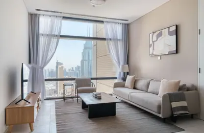 Apartment - 1 Bedroom - 2 Bathrooms for rent in Index Tower - DIFC - Dubai