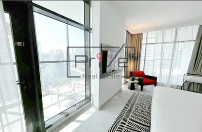 Apartment - 1 Bathroom for sale in Dolphin Tower - Business Bay - Dubai