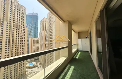 Apartment - 2 Bedrooms - 3 Bathrooms for rent in Sadaf 7 - Sadaf - Jumeirah Beach Residence - Dubai