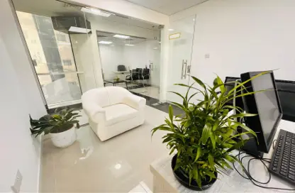 Office Space - Studio - 1 Bathroom for rent in Business Atrium Building - Oud Metha - Bur Dubai - Dubai