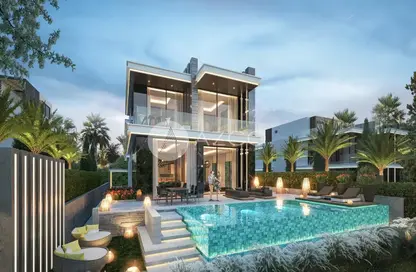 Villa - 6 Bedrooms - 7 Bathrooms for sale in Venice - Damac Lagoons - Dubai