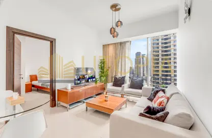 Apartment - 1 Bedroom - 1 Bathroom for rent in Silverene Tower A - Silverene - Dubai Marina - Dubai