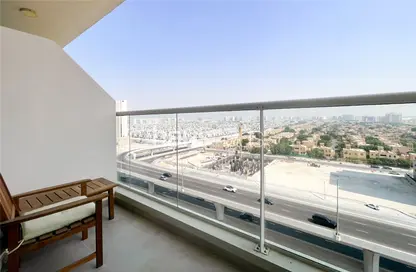 Apartment - 1 Bathroom for rent in Azizi Plaza - Al Furjan - Dubai