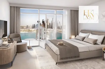 Apartment - 3 Bedrooms - 3 Bathrooms for sale in Beach Mansion - EMAAR Beachfront - Dubai Harbour - Dubai