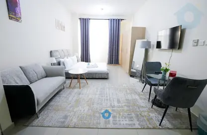 Apartment - Studio - 1 Bathroom for rent in Madison Residences - Majan - Dubai Land - Dubai