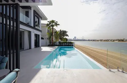 Villa - 5 Bedrooms - 5 Bathrooms for rent in Garden Homes Frond P - Garden Homes - Palm Jumeirah - Dubai