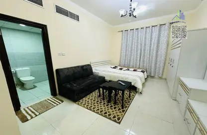 Apartment - Studio - 1 Bathroom for rent in Al Jawhara Building - Al Rawda 3 - Al Rawda - Ajman