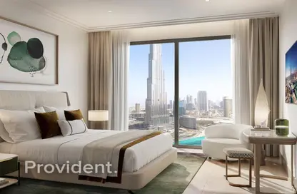 Apartment - 3 Bedrooms - 4 Bathrooms for sale in St Regis The Residences - Burj Khalifa Area - Downtown Dubai - Dubai