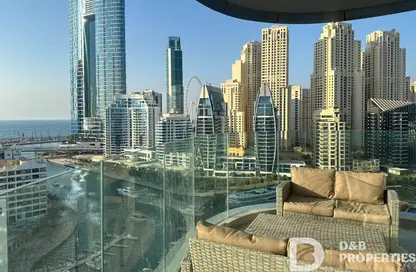 Apartment - 1 Bedroom - 2 Bathrooms for sale in Marina Star - Dubai Marina - Dubai