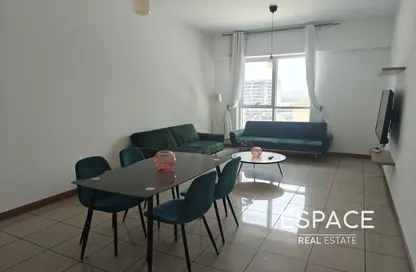 Apartment - 1 Bedroom - 2 Bathrooms for rent in Sulafa Tower - Dubai Marina - Dubai