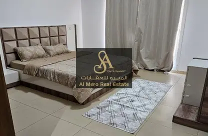 Apartment - 1 Bedroom - 2 Bathrooms for rent in Jasmine Towers - Garden City - Ajman