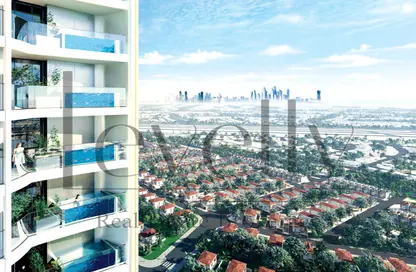 Outdoor Building image for: Apartment - 1 Bedroom - 1 Bathroom for sale in Fashionz by Danube - Jumeirah Village Triangle - Dubai, Image 1