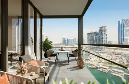 Apartment - 3 Bedrooms - 4 Bathrooms for sale in The Crestmark - Business Bay - Dubai