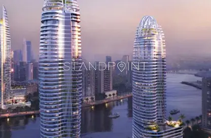 Apartment - 1 Bedroom - 2 Bathrooms for sale in Canal Crown 1 - Canal Crown - Business Bay - Dubai