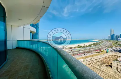 Apartment - 3 Bedrooms - 4 Bathrooms for rent in Bel Ghailam Tower - Corniche Road - Abu Dhabi