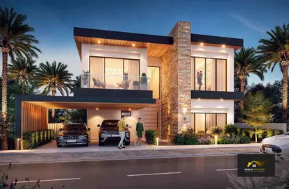 Townhouse - 5 Bedrooms - 5 Bathrooms for sale in Costa Brava at DAMAC Lagoons - Damac Lagoons - Dubai